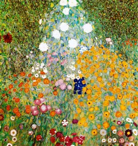 Blumengarten Gustav Klimt